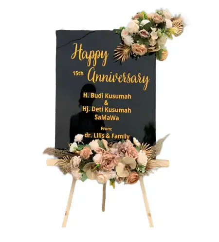 Papan Bunga Akrilik Kalicari