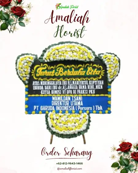 Papan Bunga Duka Kalicari
